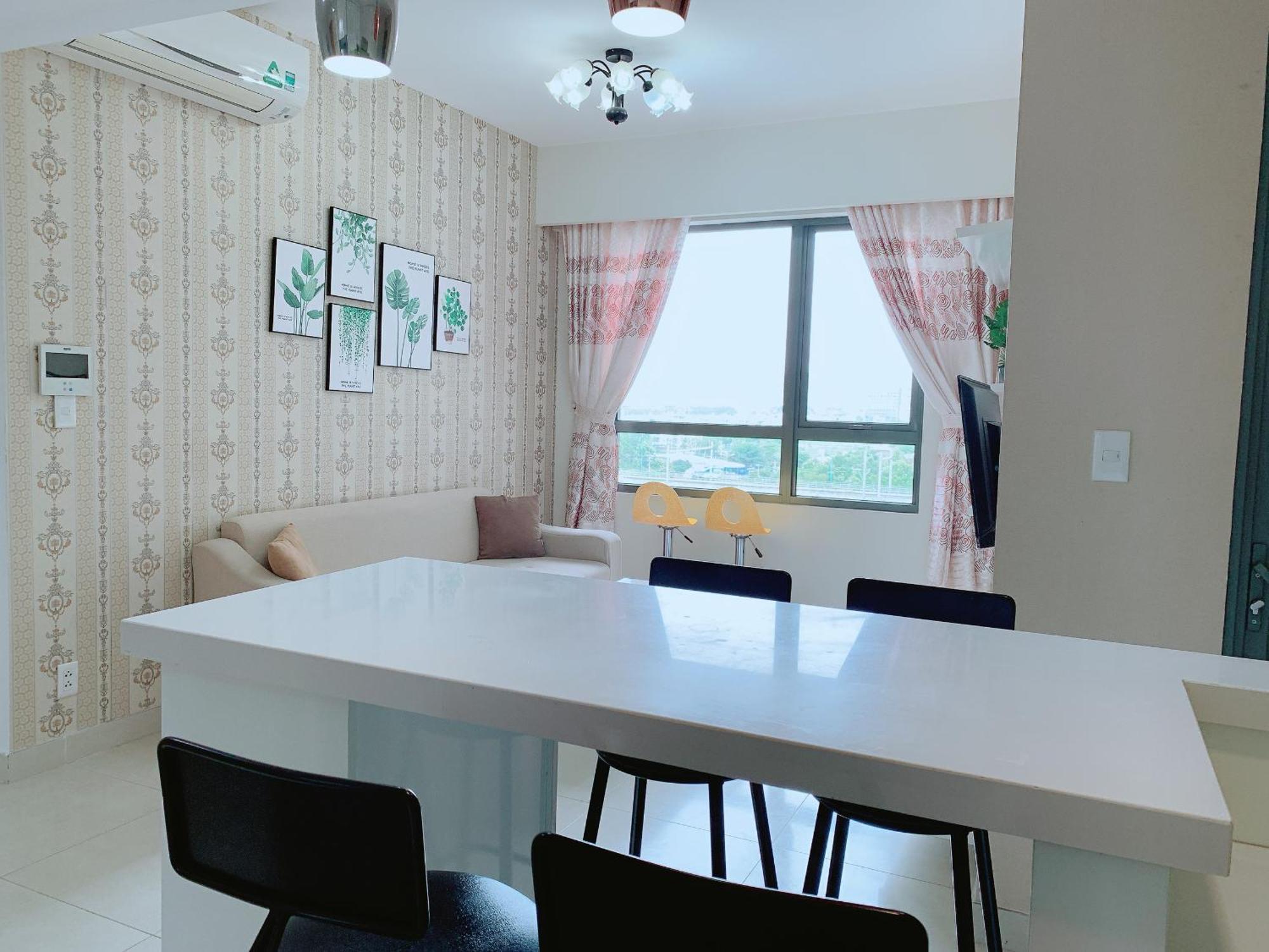 Masteri Thao Dien Comfy Apartment #Nice Balcony #Opening View Ho Chi Minh-stad Buitenkant foto