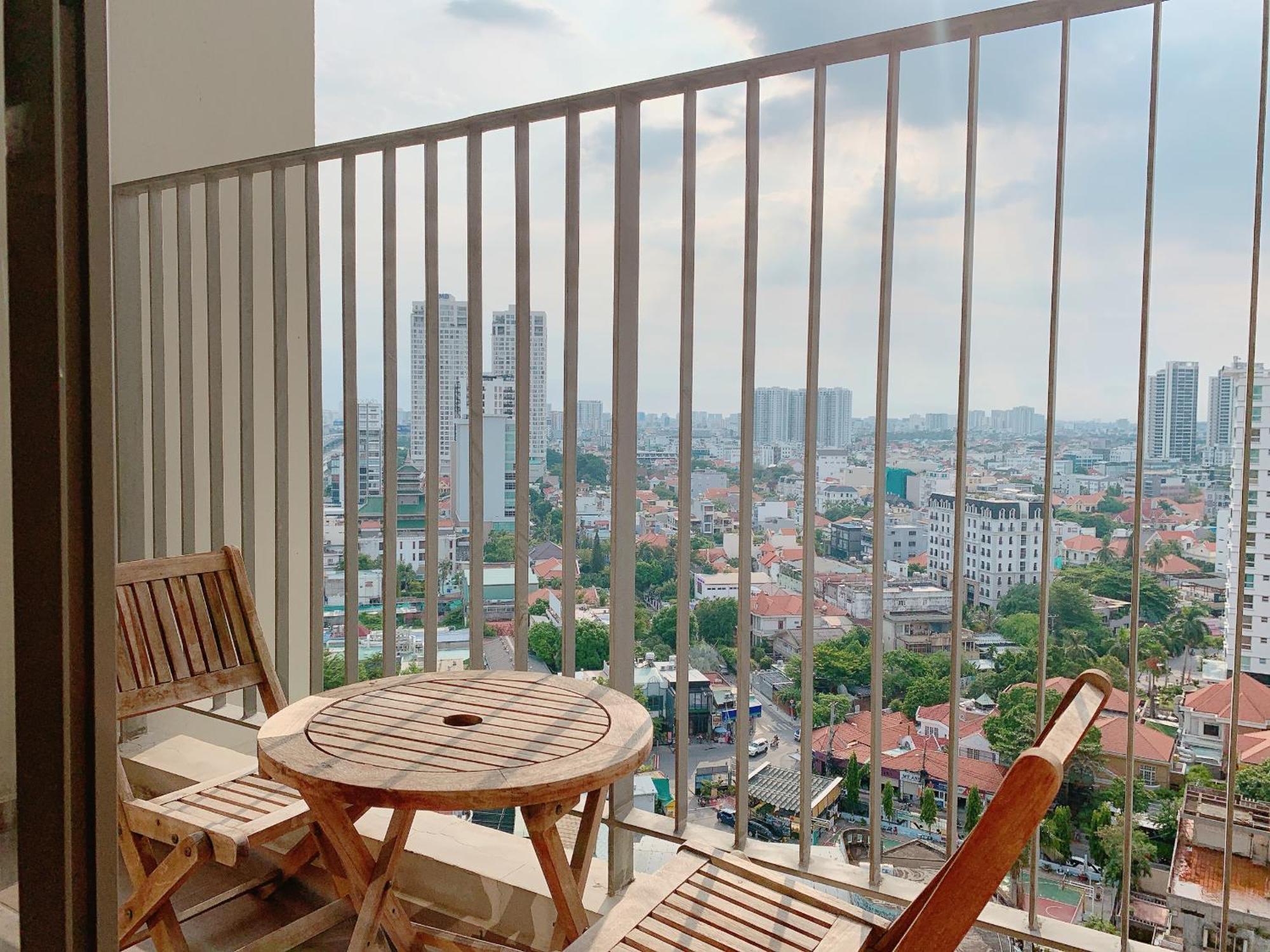 Masteri Thao Dien Comfy Apartment #Nice Balcony #Opening View Ho Chi Minh-stad Buitenkant foto