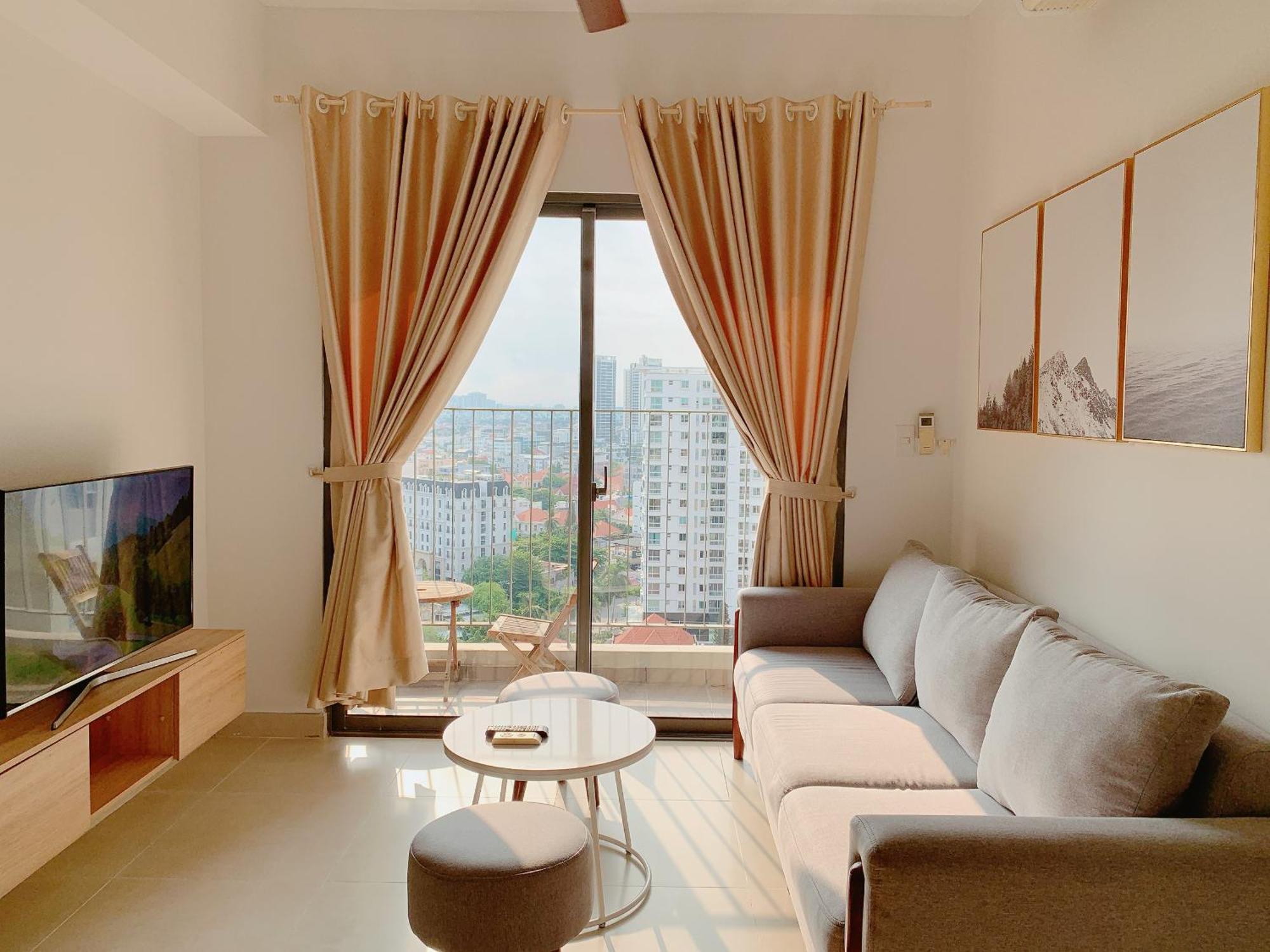 Masteri Thao Dien Comfy Apartment #Nice Balcony #Opening View Ho Chi Minh-stad Buitenkant foto
