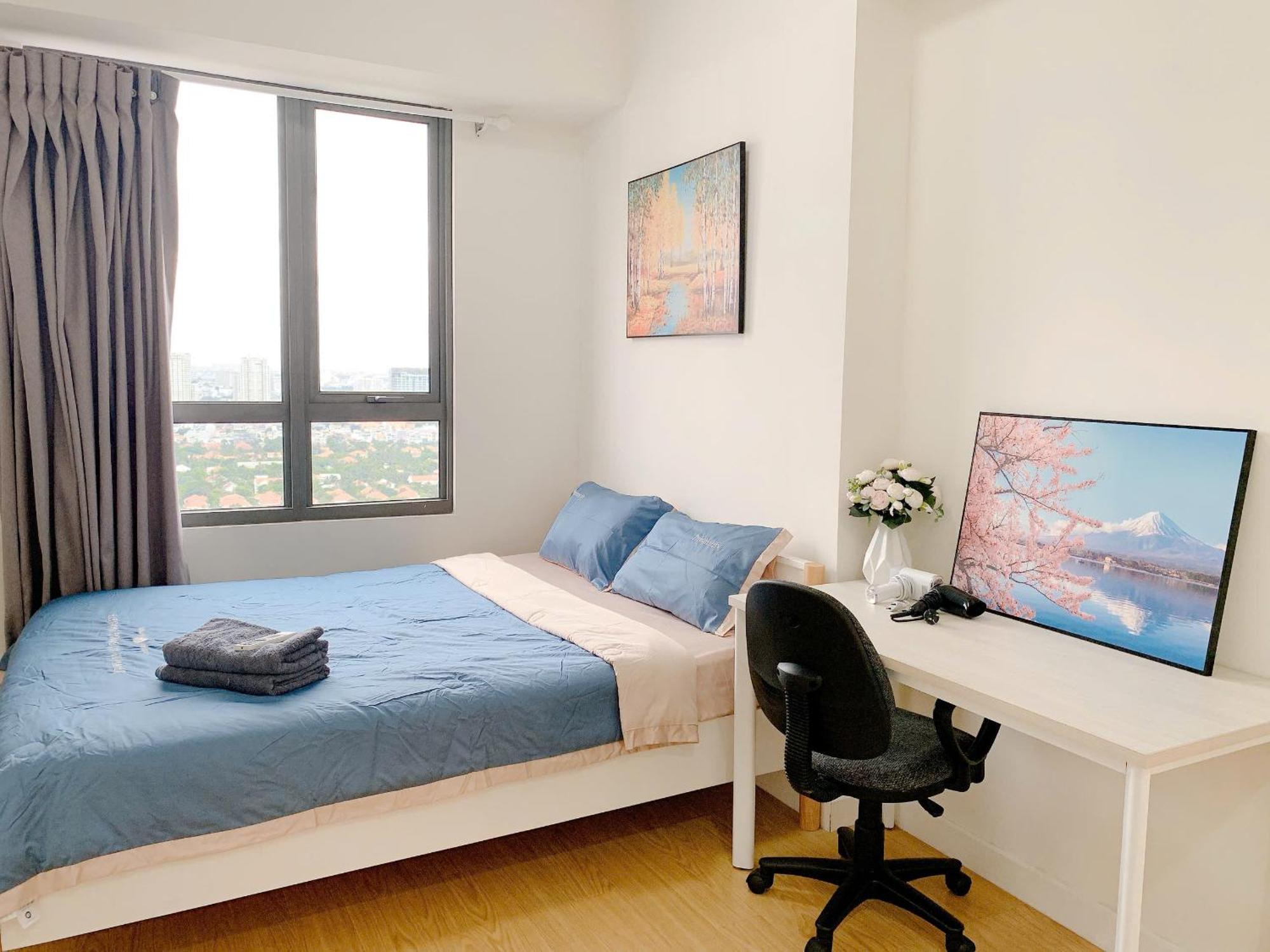 Masteri Thao Dien Comfy Apartment #Nice Balcony #Opening View Ho Chi Minh-stad Buitenkant foto